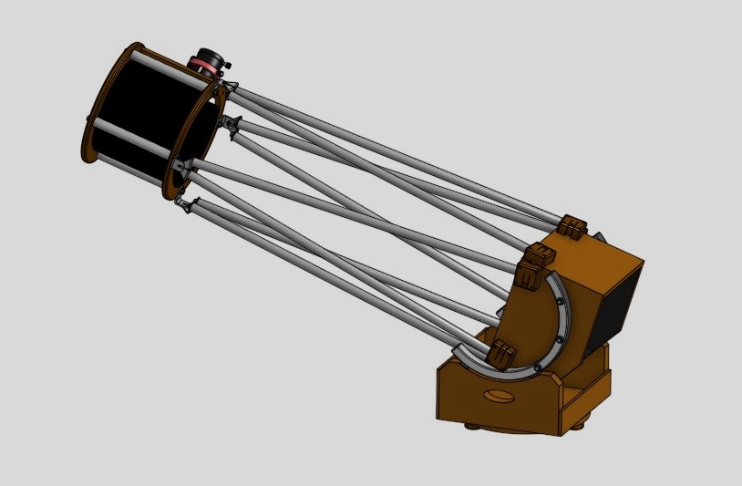 Truss Telescope CAD Picture